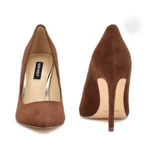 Nine West Women's Brown Suede Pumps